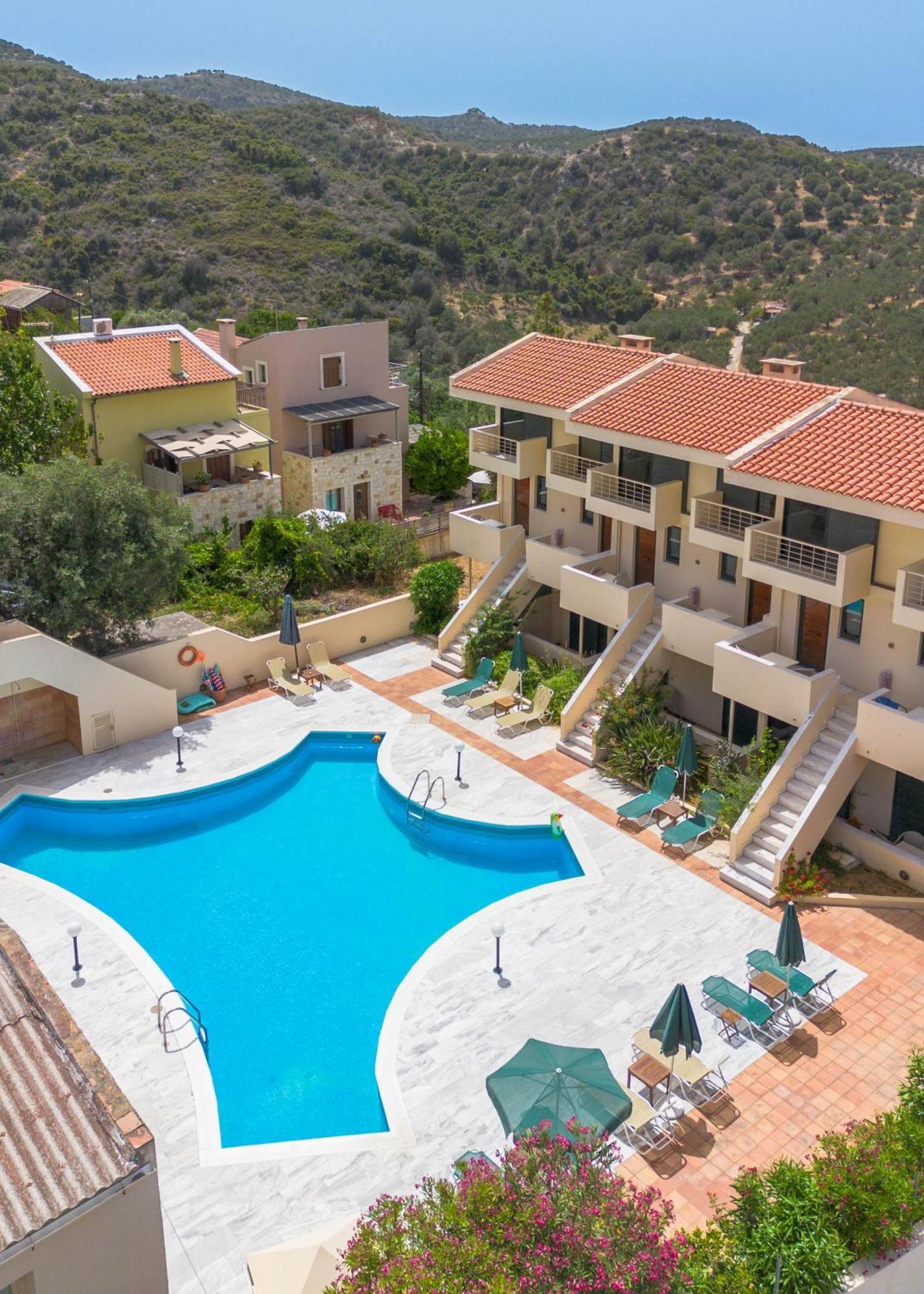 Orestis Hotel Sea View Apartments Stalós Extérieur photo